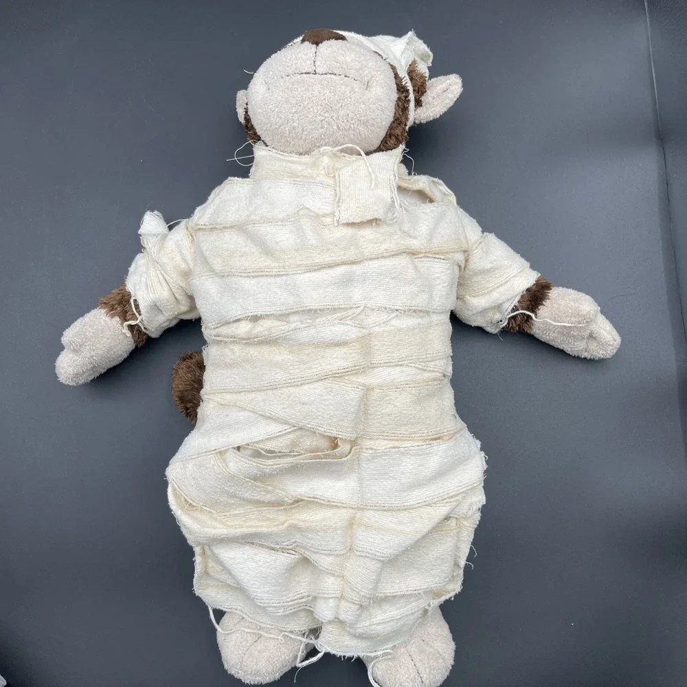 Vintage Mummy‎ Costume Outfit Gauze Wrap Fits Teddy Bear or Large Doll